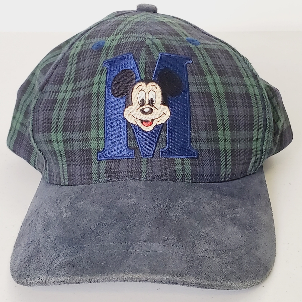 Goofy's Hat Co. Plaid Mickey Baseball Cap